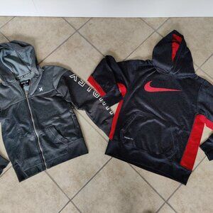 Boy's size 8 sweatshirt lot (Nike & Hurley)